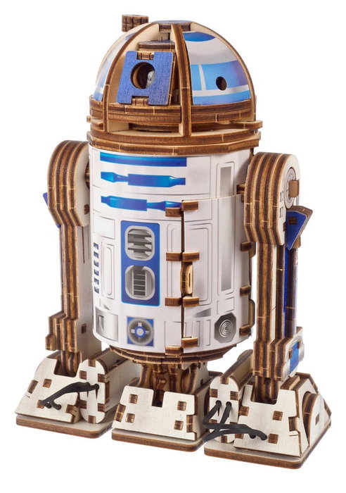 Ugears Star Wars Maqueta de madera R2-D2 Ugears Star Wars Maqueta de madera R2-D2
