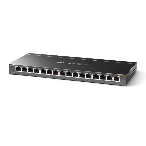 TP-Link TL-SG116E Switch Gigabit de 16 Puertos Negro TP-Link TL-SG116E Switch Gigabit de 16 Puertos Negro