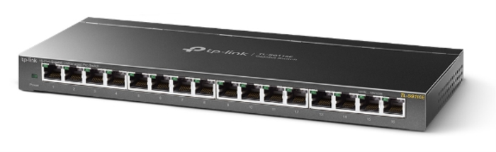 TP-Link TL-SG116E Switch 16 Puertos Gigabit Negro
