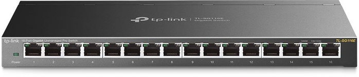 TP-Link TL-SG116E Switch 16 Puertos Gigabit Negro