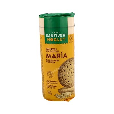 Noglut Galletas Maria Sin Gluten Veganas 180Gr Santiveri Noglut Galletas Maria Sin Gluten Veganas 180Gr Santiveri