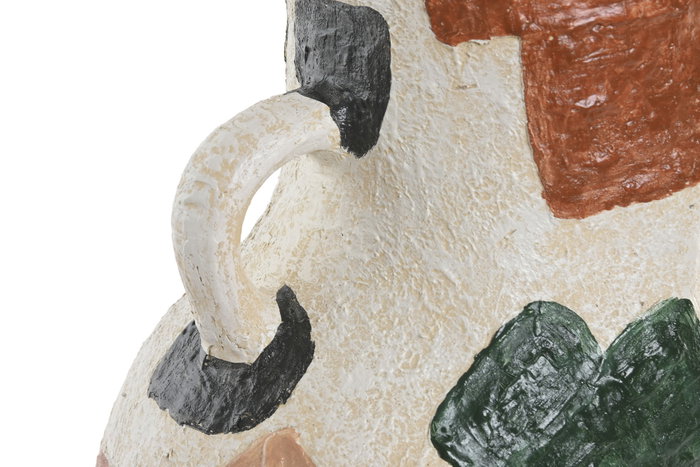 DKD Home Decor Jarrón Multicolor de Resina 26,5x18x32,5 cm