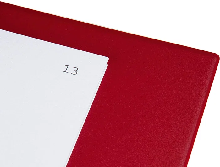 Liderpapel Libro de Actas DIN A4 con 30 Anillas, 100 Hojas Movibles Taladradas y Numeradas, Color Burdeos Liderpapel Libro de Actas DIN A4 con 30 Anillas, 100 Hojas Movibles Taladradas y Numeradas, Color Burdeos