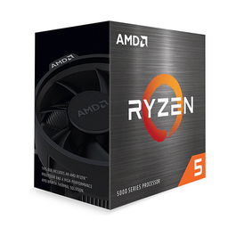 AMD Ryzen 5 5600X Procesador AM4 3.7GHz Boost 4.6GHz 6xCore 35MB L3 65W con Wraith Stealth Cooler