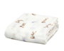 KioKids Muselina Conejitos Colección Honey Color Lavanda 120x120 cm