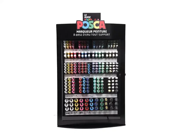 POSCA Expositor de Suelo de Marcadores de Pintura Surtidos 281 Piezas