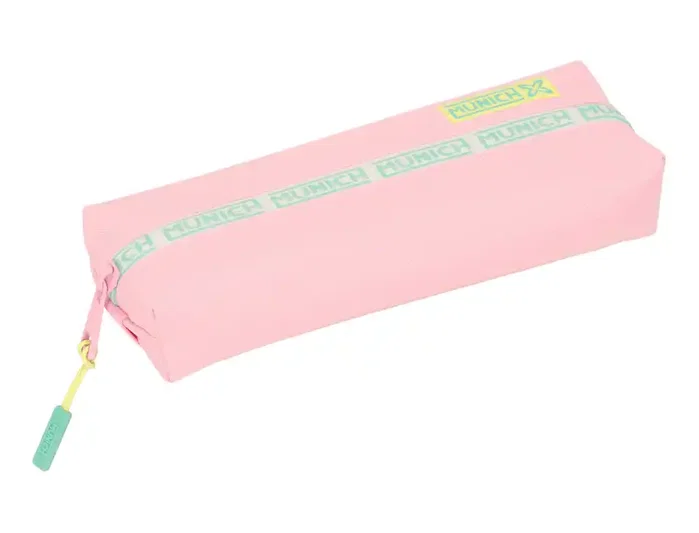 Safta Portatodo Rectangular Munich Candy con Goma Elástica