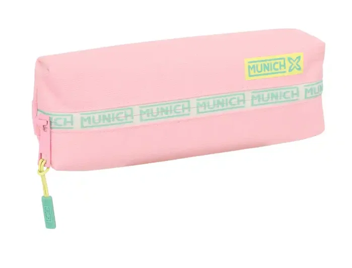 Safta Portatodo Rectangular Munich Candy con Goma Elástica