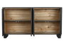 DKD Home Decor Buffet MDF Abeto Tronco 150x40x80