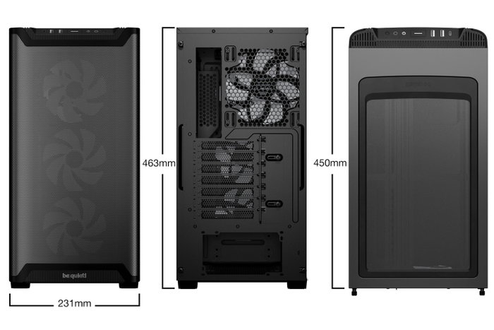 be quiet! Pure Base 501 LX Black
