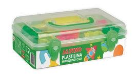 Plastilina Alpino Kit 7 Cols + 7 Herramientas + Rodillo