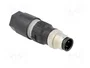 LAPP Conector Industrial M12 de 4 Pines, Macho, Recto