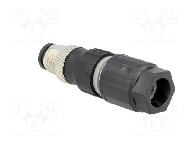 LAPP Conector Industrial M12 de 4 Pines, Macho, Recto