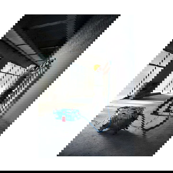 Bosch Aspiradora Profesional GAS 12-40 MA, Aspiradora Industrial Seco/Húmedo, 1200W, 40L, Capacidad Combinada, Color Azul