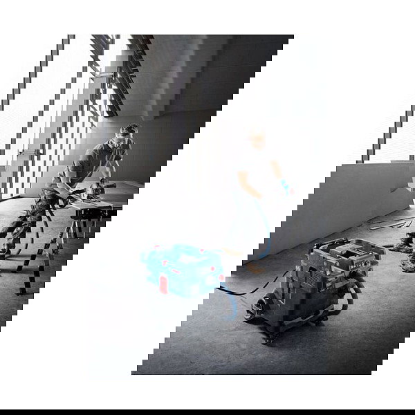 Bosch Aspiradora Profesional GAS 12-40 MA, Aspiradora Industrial Seco/Húmedo, 1200W, 40L, Capacidad Combinada, Color Azul