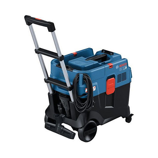 Bosch Aspiradora Profesional GAS 12-40 MA, Aspiradora Industrial Seco/Húmedo, 1200W, 40L, Capacidad Combinada, Color Azul