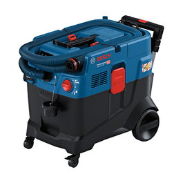 Bosch Aspiradora Profesional GAS 12-40 MA, Aspiradora Industrial Seco/Húmedo, 1200W, 40L, Capacidad Combinada, Color Azul