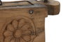 DKD Home Decor Sujetapuertas Marron Oscuro 10 x 14 x 24 cm (4 Unidades) Colección Item Home Vintage