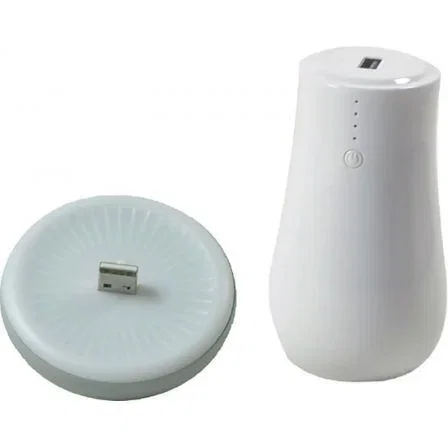 BUNDLE LEOTEC SUMMER KIDS PACK BNPIZ8501W - PIZARRA DIGITAL SKETCHBOARD EIGHT 8.5"/21.59CM BLANCA + LÁMPARA SETA LED / POWERBANK 3000MAH