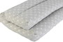 DKD Home Decor Cojín Suelo Terraza y Jardín Gris Claro Blanco 80 x 120 x 16 cm Set de 2