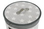 DKD Home Decor Set de 3 Cestos para la Colada de Bambú con Estrellas
