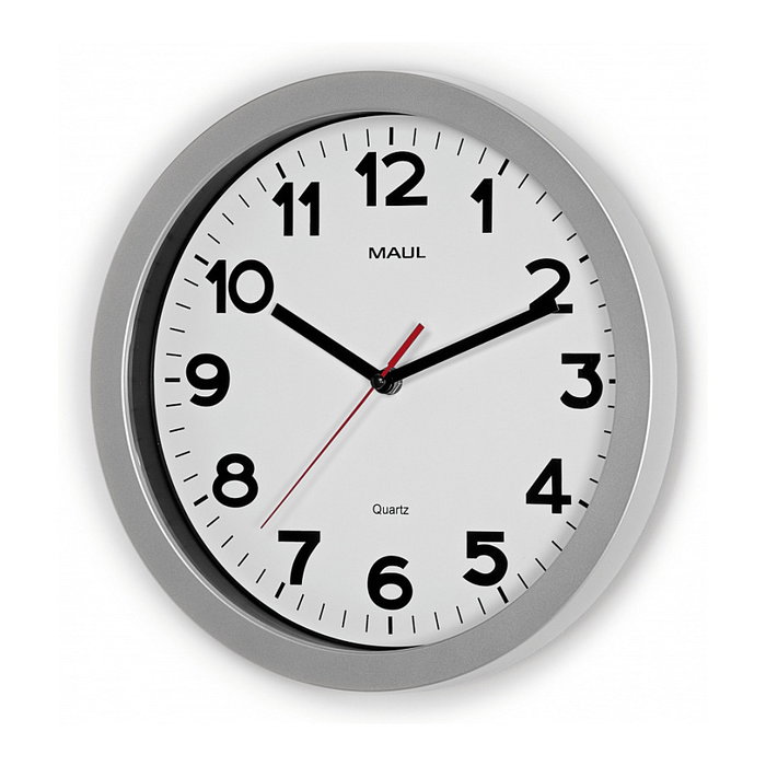 MAUL Reloj de pared 9053095 MAULSTEP 30RC Blanco