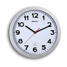 MAUL Reloj de pared 9053095 MAULSTEP 30RC Blanco