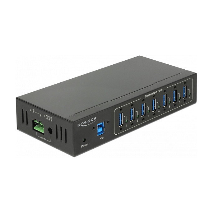 DeLOCK 63311 Hub USB Industrial 7 x USB 3.0 Tipo-A DeLOCK 63311 Hub USB Industrial 7 x USB 3.0 Tipo-A