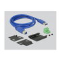 DeLOCK 63311 Hub USB industrial externo 7 puertos USB 3.0 Tipo-A con protección ESD 15 kV