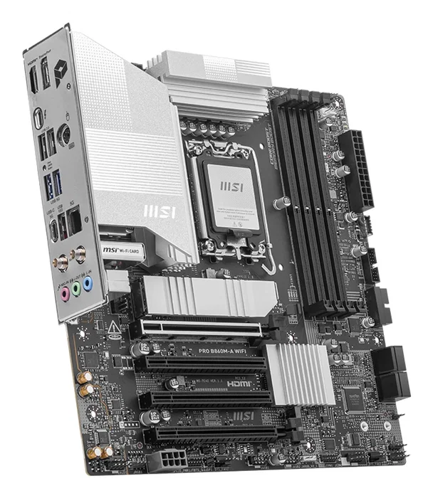 MSI PRO B860M-A WIFI Micro ATX Intel B860 LGA 1851 DDR5