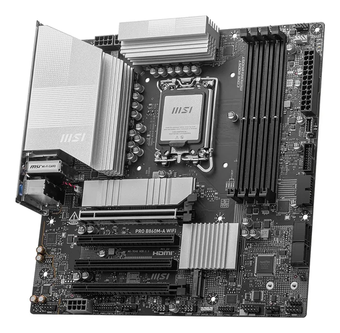 MSI PRO B860M-A WIFI Micro ATX Intel B860 LGA 1851 DDR5