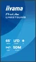 Iiyama LH6575UHS-B2AG Monitor de Señalización Digital 65 pulg 4K UHD IPS