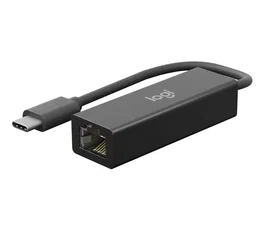Logitech 952-000149 - Logi Dock, Estación de Acoplamiento USB-C para Videoconferencia y Ethernet LAN 1 Gbit/s, Color Grafito