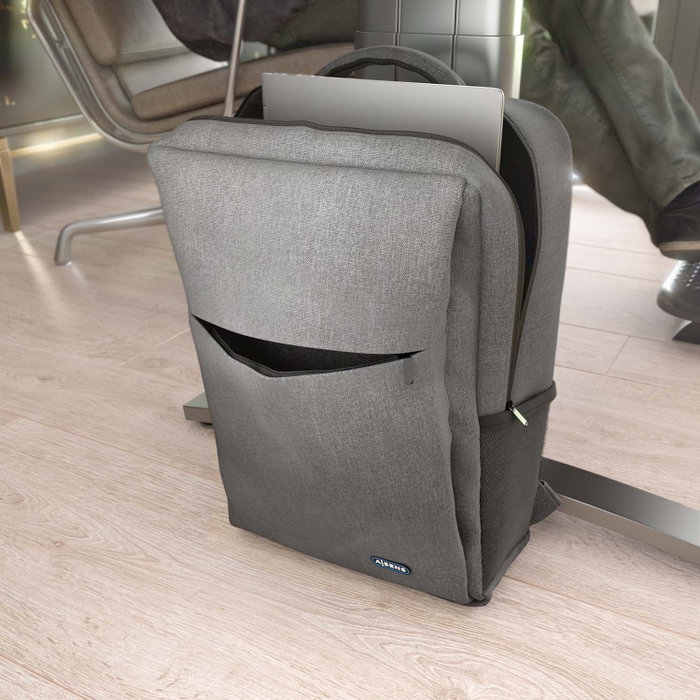 Aisens Mochila para Portátil de 17 pulgadas Gris