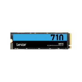 Lexar NM710 SSD M.2 NVMe PCIe 4.0 x4 2TB 4850 MB/s de Lectura