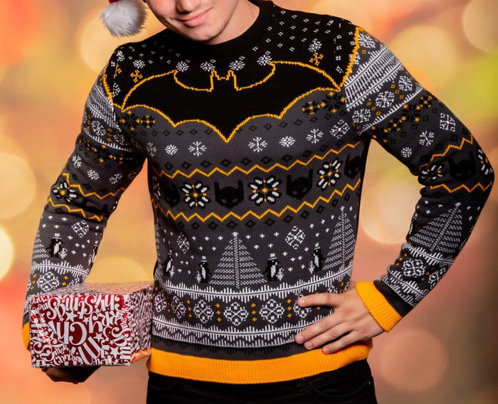 AAA Merchandise Batman Sudadera navideña Penguin Talla L