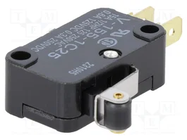Aratas (Formerly Omron Components) Microconmutador SNAP ACTION SPDT 15A/250VAC V1551C25