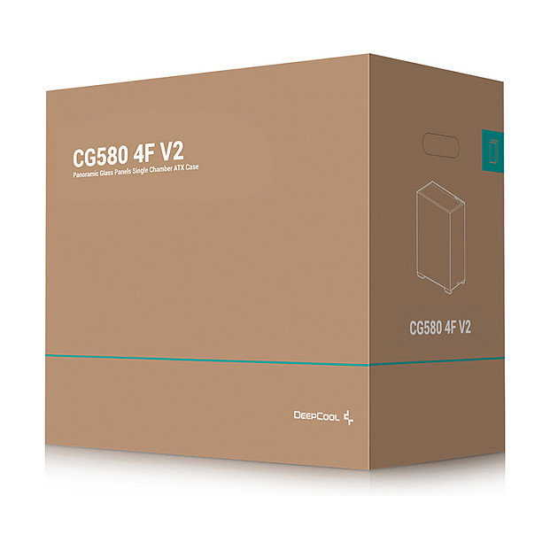 Deepcool CG580 4F V2 Caja Semitorre Gaming Negro