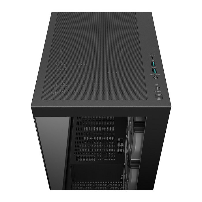 Deepcool CG580 4F V2 Caja Semitorre Gaming Negro