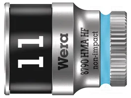 WERA Zyklop Vaso HEX 11mm 1/4 pulgada