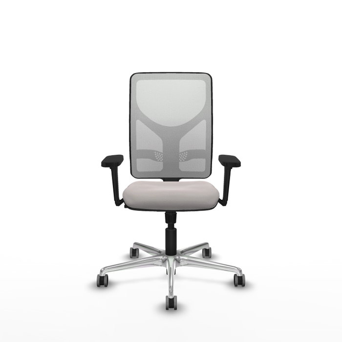 PIQUERAS Y CRESPO Silla de oficina Motilla con mecanismo Sincro, Brazos 3D y Similpiel Blanco PIQUERAS Y CRESPO Silla de oficina Motilla con mecanismo Sincro, Brazos 3D y Similpiel Blanco