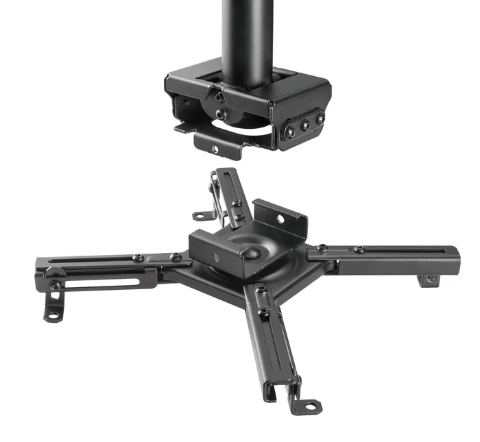 Fonestar Soporte orientable extensible techo para proyector, color Negro