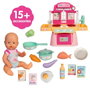 Famosa Nenuco Muñeco Cocinita Mágica con 10 Accesorios, 30 cm