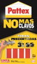 Patttex Cinta Adhesiva Doble Cara No Más Clavos Pre Cortada