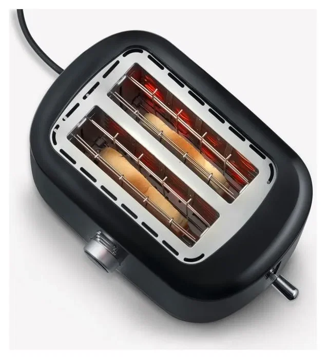 Severin AT4321 Tostadora automática compacta 850 W 2 ranuras Negra