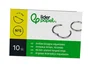 Liderpapel Anilla Bisagra Niquelada N.5 Diametro 51 mm Caja 10 Unidades