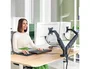 Leitz Brazo para Monitor Dual Ergo Space Saving Gris Oscuro