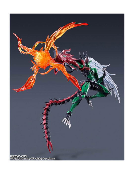 Tamashii Nations Elemental Hero Flame Wingman S.H. MonsterArts Figura 19 cm Yu-Gi-Oh! GX