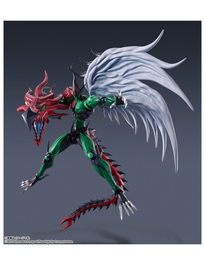 Tamashii Nations S.H.MonsterArts Figura S.H. MonsterArts de 19 cm Elemental Hero Flame Wingman PVC y ABS Colección Yu-Gi-Oh! GX
