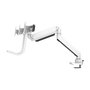 Neomounts Kit de Montaje NM-D775DX3 para 3 Monitores LCD de 17 a 24 Pulgadas (43.2-61 cm), Soporte de Escritorio Ajustable de Aluminio Blanco, Carga 6 kg